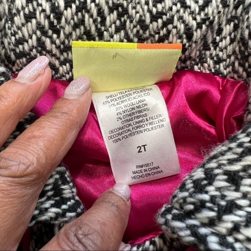 Penelope Mack Double Breasted Wool Blend Coat - Picture 6 of 7